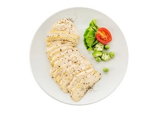 Chicken breast slices