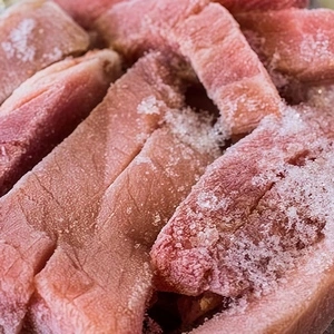 Frozen pork