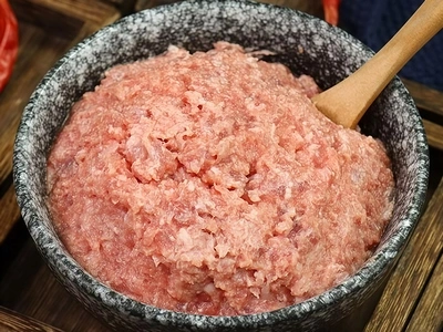 Ground meat
