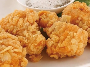 Popcorn chicken coating