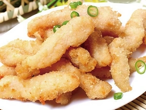 Chicken strips coating