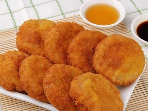 Chicken patty coating