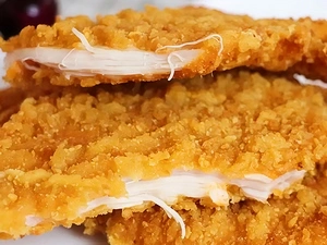 Chicken fillet coating