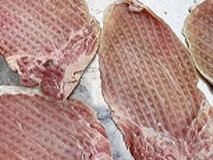 Chicken fillet tenderizing