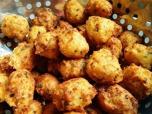 Fried vegetable balls