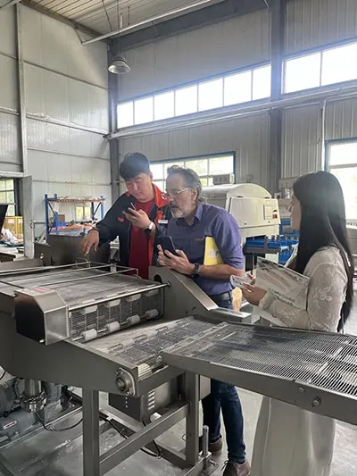 Chicken Nugget Forming, Battering & Breading Line for a Frozen Food Brand in Colombia