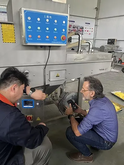 Chicken Nugget Forming, Battering & Breading Line for a Frozen Food Brand in Colombia