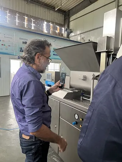 Chicken Nugget Forming, Battering & Breading Line for a Frozen Food Brand in Colombia