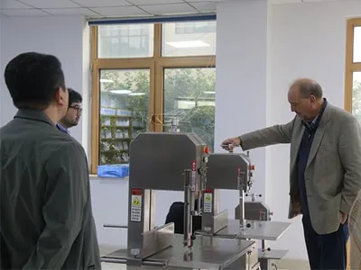 Smart Bone Saw Machines for a Halal Meat Company in Pakistan